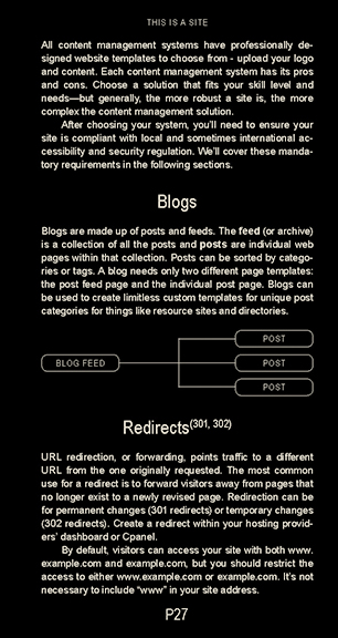 How to make a website: Page 27